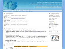 Tablet Screenshot of lottogear.com